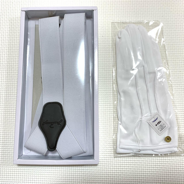 新郎タキシード　小物一式 メンズのスーツ(その他)の商品写真