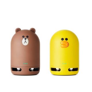 ブラウン(BRAUN)の【新品未開封】LINE CLOVA FRIENDS MINI(スピーカー)