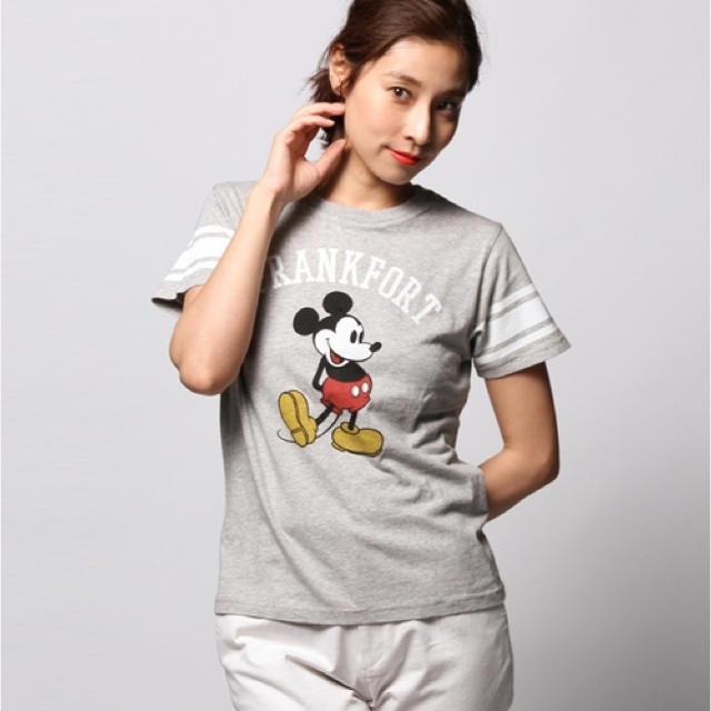 ROSE BUD(ローズバッド)のフロントミッキープリントTシャツ レディースのトップス(Tシャツ(半袖/袖なし))の商品写真