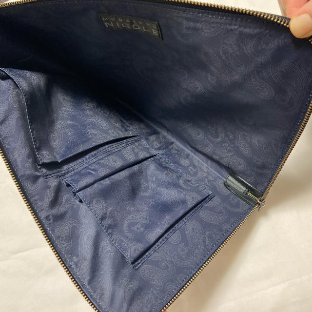 MONSIEUR NICOLE(ムッシュニコル)のムッシュニコルニコル　クラッチバッグ メンズのバッグ(セカンドバッグ/クラッチバッグ)の商品写真