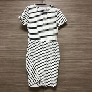 ザラ(ZARA)のZARAボーダーワンピース(ひざ丈ワンピース)