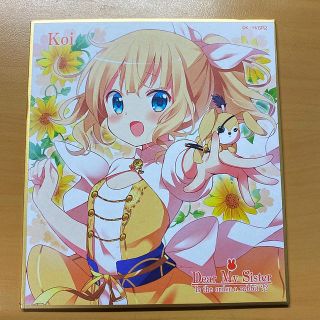 ご注文はうさぎですか　シャロ 色紙　(キャラクターグッズ)