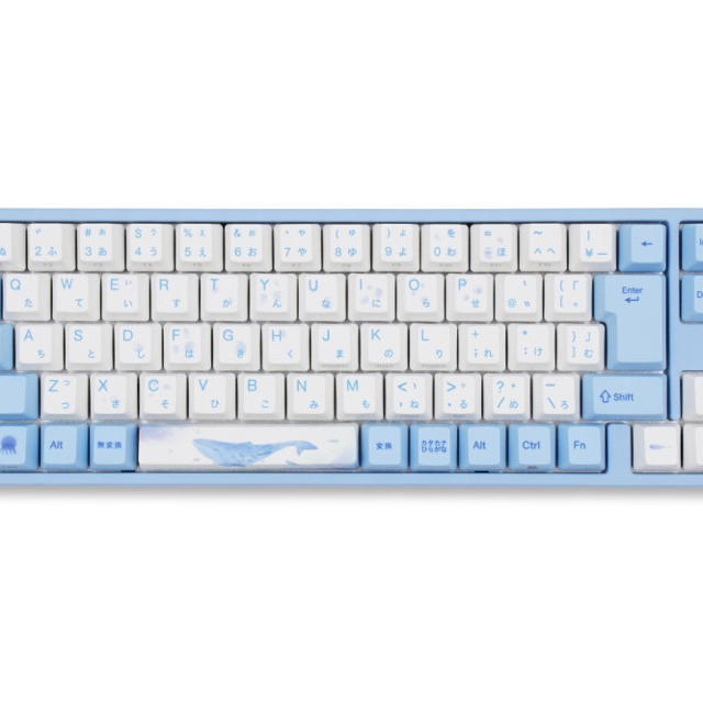 varmilo アミロ ゲーミングキーボード 海の音色 銀軸 【生産終了品】