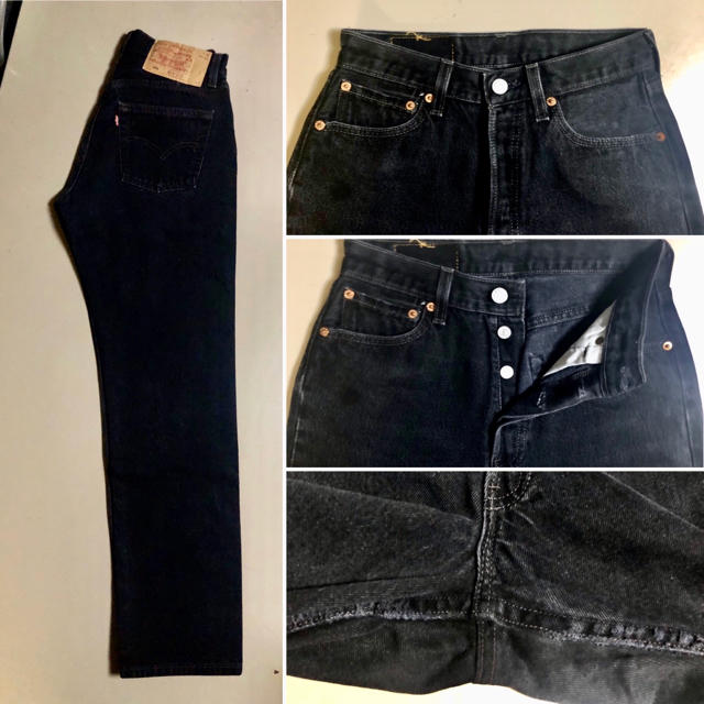 Levi’s 501 BlackJeans Made in USA Size28