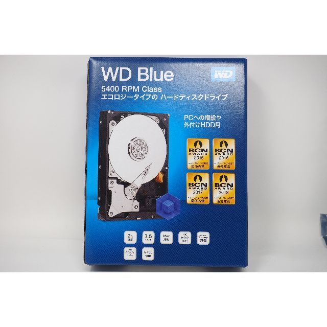 HDD 6TB WD60EZAZ 新品スマホ/家電/カメラ