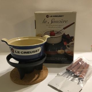 ルクルーゼ(LE CREUSET)のル・クルーゼ　ミニフォンデュ・セット(鍋/フライパン)