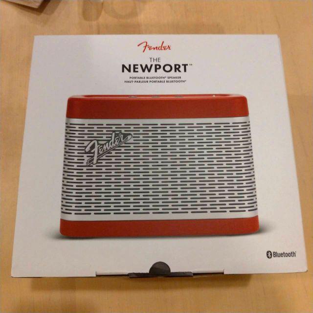 【新品】Fender Music NEWPORT BT Speaker Red