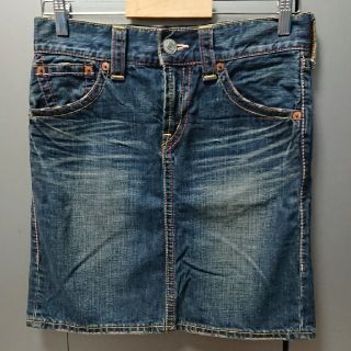 リーバイス(Levi's)のLevi's インディゴ スカート(ひざ丈スカート)