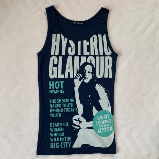 ヒステリックグラマー(HYSTERIC GLAMOUR)の【良品】HYSTERIC GLAMOUR タンクトップ(シャツ/ブラウス(半袖/袖なし))