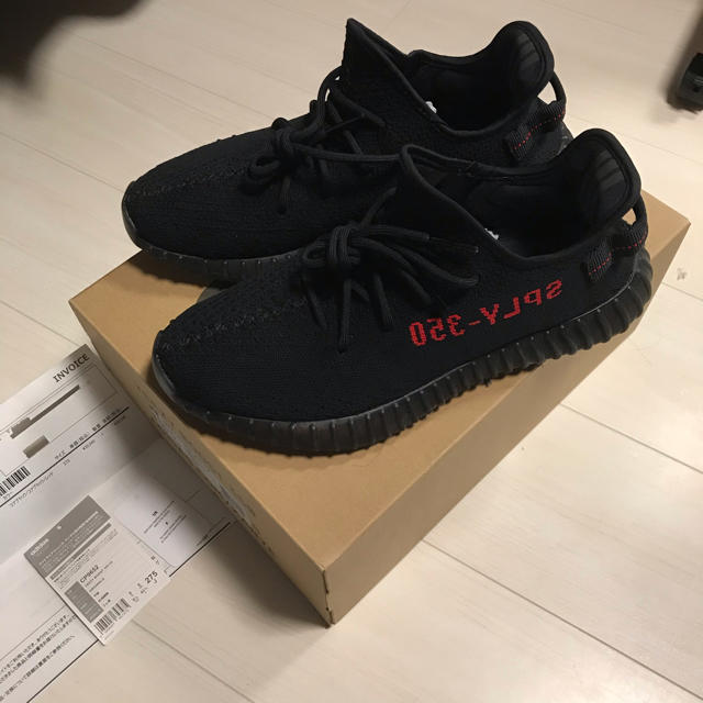 YEEZY BOOST 350 V2 CORE BLACK RED bred