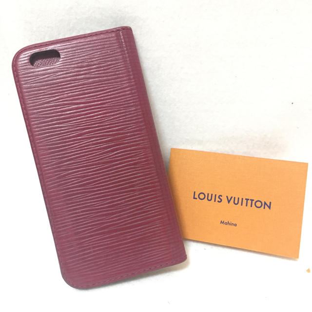 LOUIS VUITTON(ルイヴィトン)の【Louis Vuitton】iPhone 6/6Sケース★　フォリオ　エピ スマホ/家電/カメラのスマホアクセサリー(iPhoneケース)の商品写真