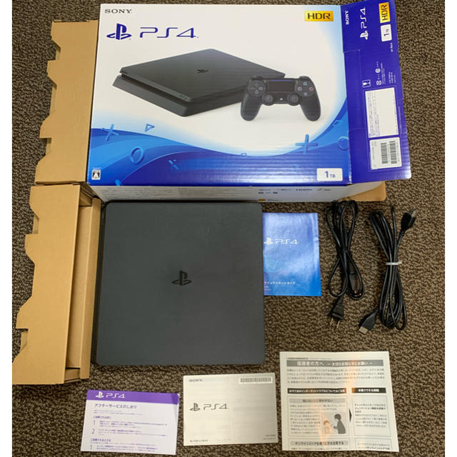 SONY PlayStation4 本体 CUH-2100BB01　1TB