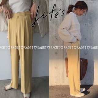 トゥデイフル(TODAYFUL)のTODAYFUL【新品タグ付】Georgette Rough Trousers (カジュアルパンツ)