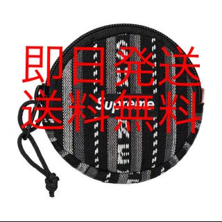 シュプリーム(Supreme)のSupreme Woven Stripe Coin Pouch BLACK(コインケース/小銭入れ)