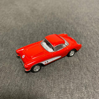 シボレー(Chevrolet)の専用 1957 シボレー コルベット レッド サンダーバード ブルーセット(ミニカー)