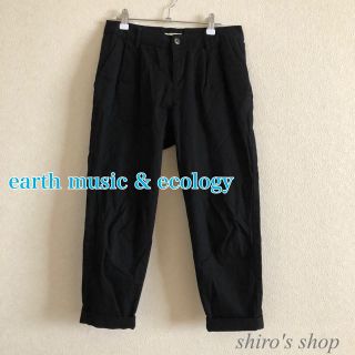 アースミュージックアンドエコロジー(earth music & ecology)のearth music & ecology ＊ チノパン ＊ BLACK(チノパン)