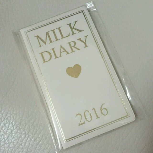 MILK(ミルク)の2016手帳/ダイアリー/スケジュール帳 インテリア/住まい/日用品の文房具(その他)の商品写真