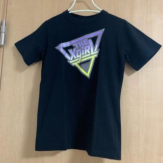 エックスガール(X-girl)のX-GIRL エックスガール ラメプリント ロゴ　Tシャツ  1(Tシャツ(半袖/袖なし))