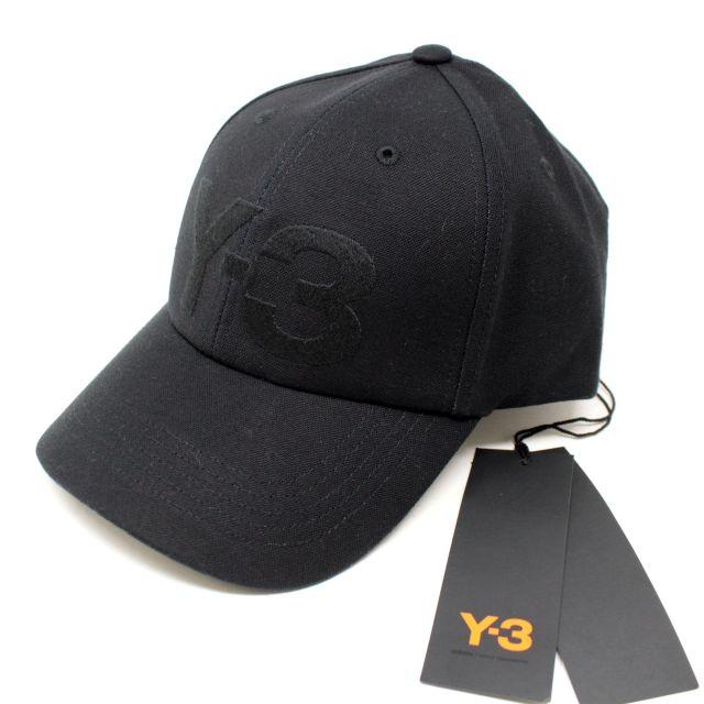 Y-3(ワイスリー)の新品 2020SS Y-3 Logo CAP 黒 メンズの帽子(キャップ)の商品写真