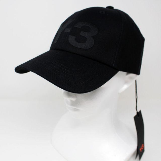 Y-3(ワイスリー)の新品 2020SS Y-3 Logo CAP 黒 メンズの帽子(キャップ)の商品写真