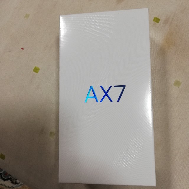 OPPO AX7(ゴールド)スマホ