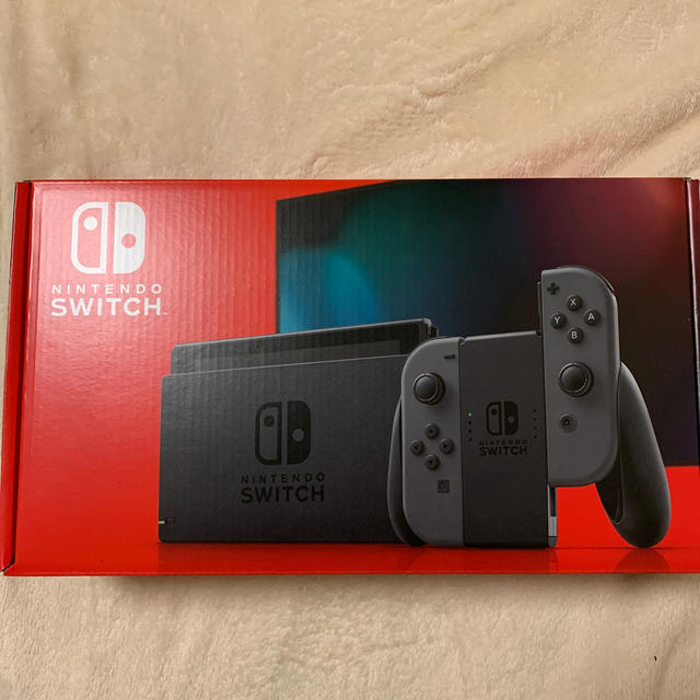 ゲームソフト/ゲーム機本体【新品】Nintendo Switch 本体　グレー　任天堂　スイッチ