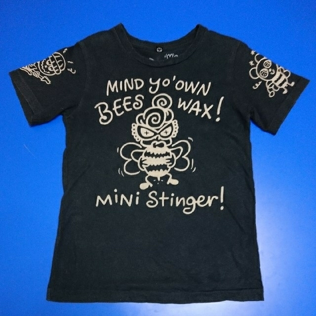 HYSTERIC MINI(ヒステリックミニ)のヒステリックミニ 黒地Tシャツ 120cm キッズ/ベビー/マタニティのキッズ服男の子用(90cm~)(Tシャツ/カットソー)の商品写真