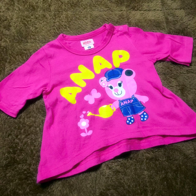 ANAP Kids(アナップキッズ)のANAP トップス キッズ/ベビー/マタニティのキッズ服女の子用(90cm~)(Tシャツ/カットソー)の商品写真