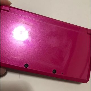 ニンテンドウ(任天堂)の3DS グロスピンク　(携帯用ゲーム機本体)