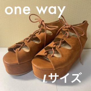 ワンウェイ(one*way)のoneway ワンウェイ サンダル ブーサン ブーツサンダル(サンダル)