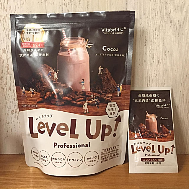 レベルアップ LeveL UP  ココア味 食品/飲料/酒の健康食品(その他)の商品写真