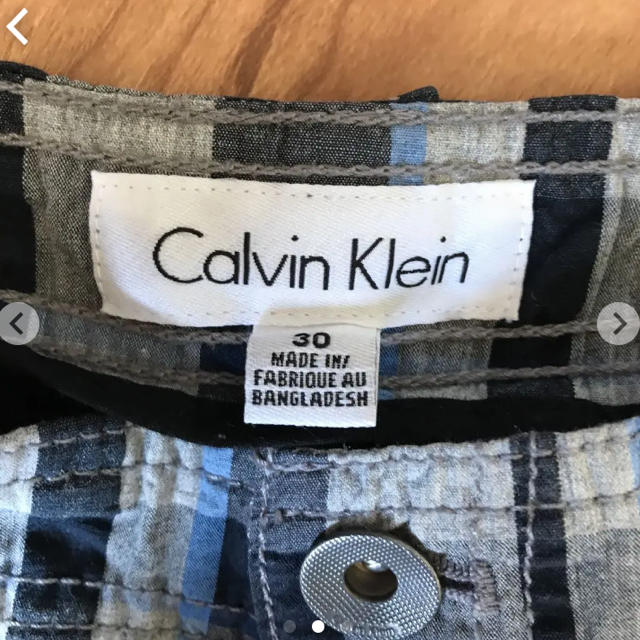Calvin Klein(カルバンクライン)のCalvin Klein ハーフパンツ メンズのパンツ(ショートパンツ)の商品写真