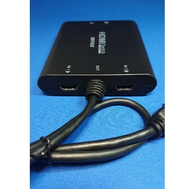 Buffalo(バッファロー)の HDMI 切替器 コンパクト2ポート バッファロー コクヨサプライ 送料込み スマホ/家電/カメラのテレビ/映像機器(映像用ケーブル)の商品写真