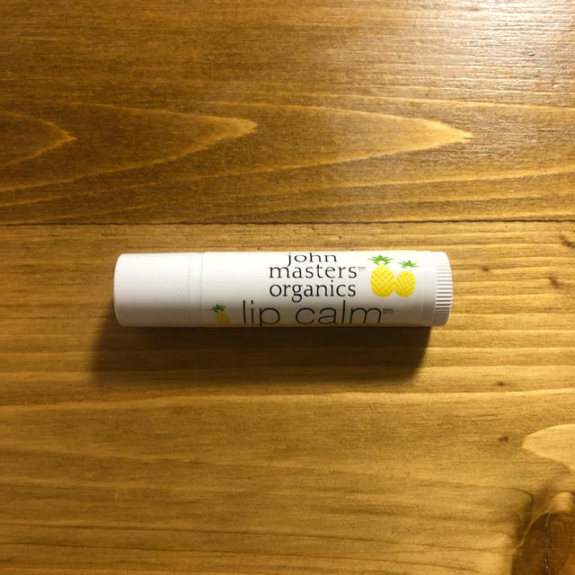 John Masters Organics(ジョンマスターオーガニック)のリップカーム　パイナップル コスメ/美容のスキンケア/基礎化粧品(リップケア/リップクリーム)の商品写真