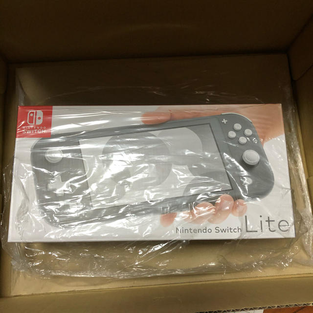 nintendo switch lite グレー