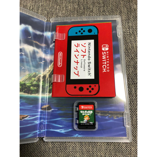 Nintendo Switch(ニンテンドースイッチ)の【24時間以内発送】ゼルダの伝説夢をみる島【送料無料】 エンタメ/ホビーのゲームソフト/ゲーム機本体(携帯用ゲームソフト)の商品写真