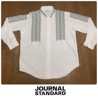 ジャーナルスタンダード(JOURNAL STANDARD)の【JOURNAL STANDARD】 デザイン刺繍　メンズ　長袖シャツ(シャツ)