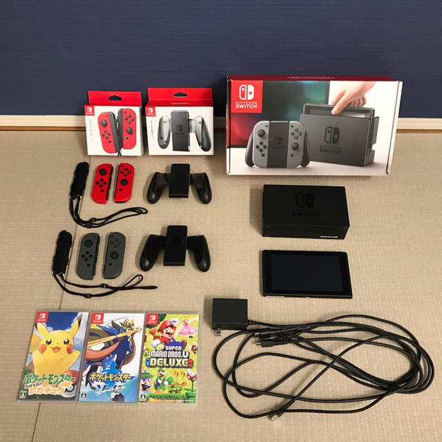 Nintendo Switch(ニンテンドースイッチ)の値引き★Nintendo Switch エンタメ/ホビーのゲームソフト/ゲーム機本体(家庭用ゲーム機本体)の商品写真