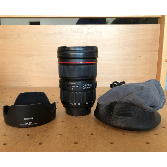 Canon EF70-200mm F2.8L ISⅡUSM 美品未記入保証書付