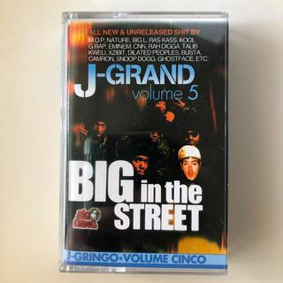 J-GRAND vol.5 BIG in the STREET ミックステープ(ヒップホップ/ラップ)