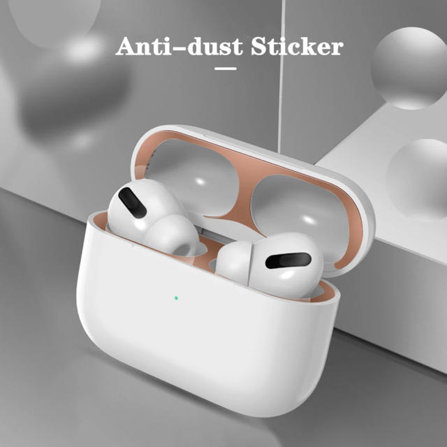 AirPods Pro ダストガード スマホ/家電/カメラのスマホアクセサリー(保護フィルム)の商品写真