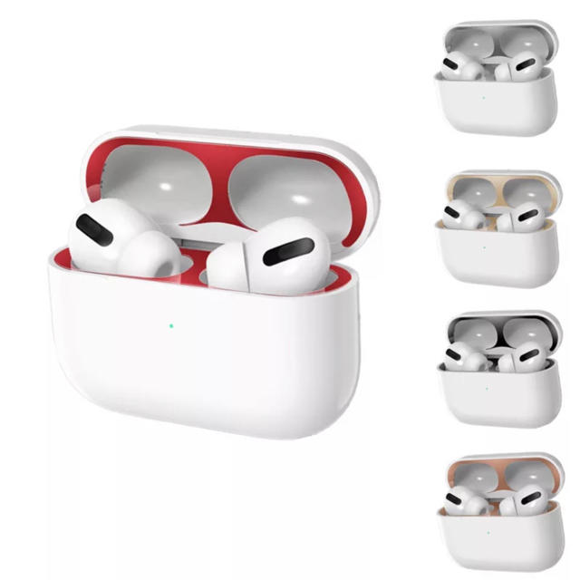 AirPods Pro ダストガード スマホ/家電/カメラのスマホアクセサリー(保護フィルム)の商品写真