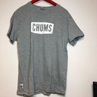 チャムス(CHUMS)のチャムス CHUMS Tシャツ　サイズＬ／グレー(その他)