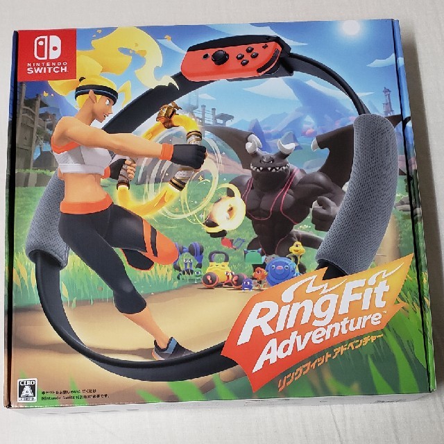 本物保証】 リングフィット アドベンチャー Switch 新品未使用 家庭用 ...
