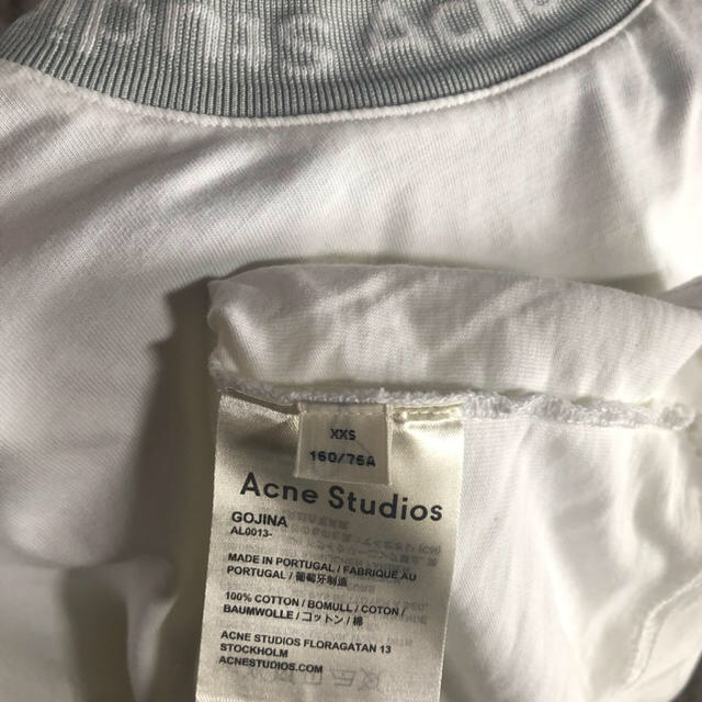 acne studios ロゴネック Tシャツ アクネ