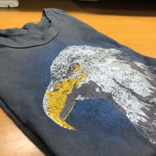 ムルーア(MURUA)のMURUA 黒Tシャツ　チャコールグレー(Tシャツ(半袖/袖なし))