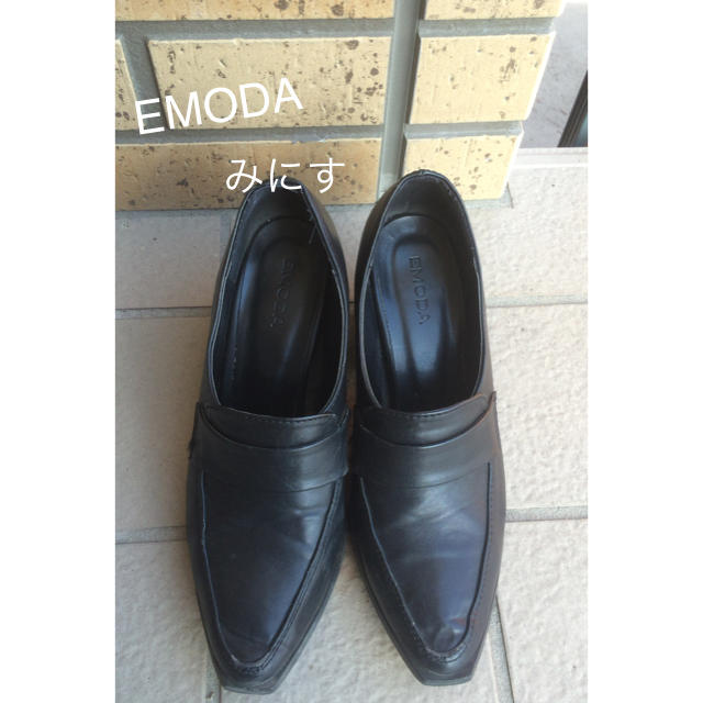 EMODA(エモダ)のEMODA  スクエアカットローファー レディースの靴/シューズ(ローファー/革靴)の商品写真