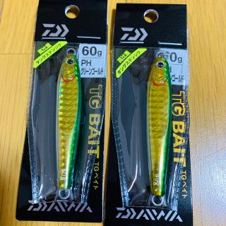 ダイワ(DAIWA)のダイワ TGベイト 60g PH グリーンゴール　2個セット タングステンジグ(ルアー用品)