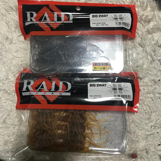 レイドジャパン RAID JAPAN BIG 2WAY 2色セット(ルアー用品)