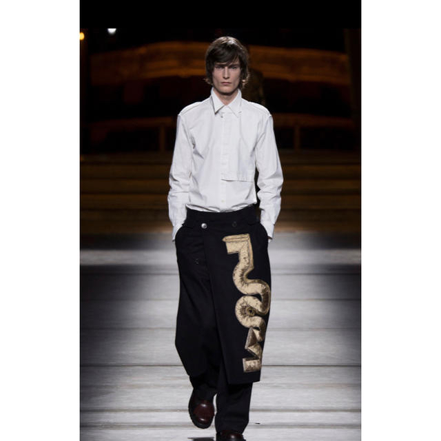 dries van noten ドリス　白シャツ　46 16aw